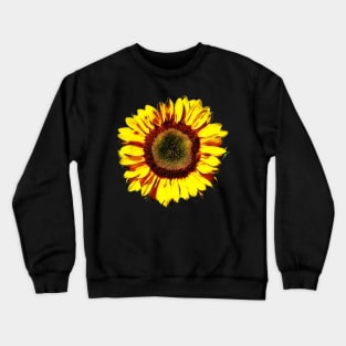 National Flower Ukraine Sunflower Yellow Aesthetic Grunge Pattern Crewneck Sweatshirt